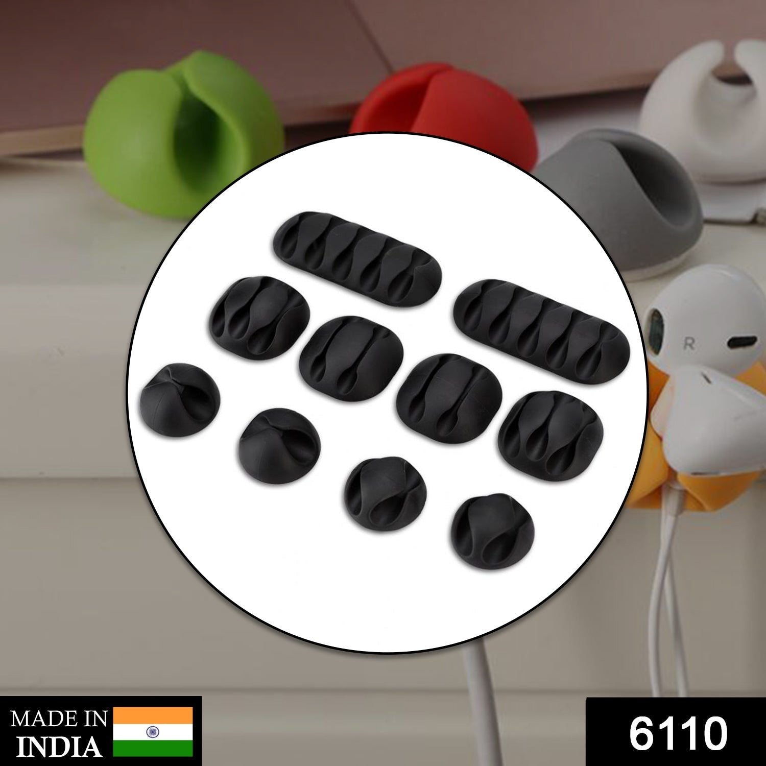 6110 Cable Holder and supporter for giving support and stance to all kind of cables. (e.g., wire cables) 6110 Cable Holder and supporter for giving support and stance to all kind of cables. (e.g., wire cables)